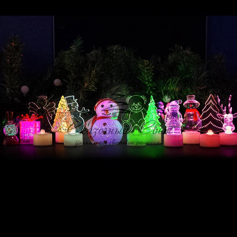 Фигура светодиодная на подставке "Санта Клаус", RGB - Image 10