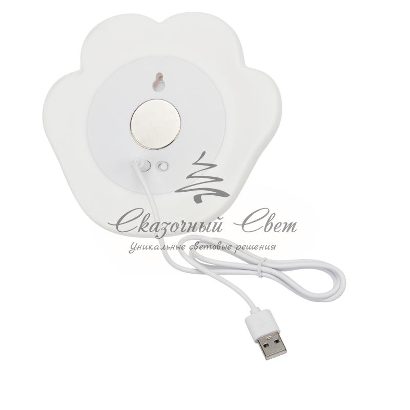 Силиконовый ночник «Кошачья лапа» бирюзовый, NEON-NIGHT - Image 10