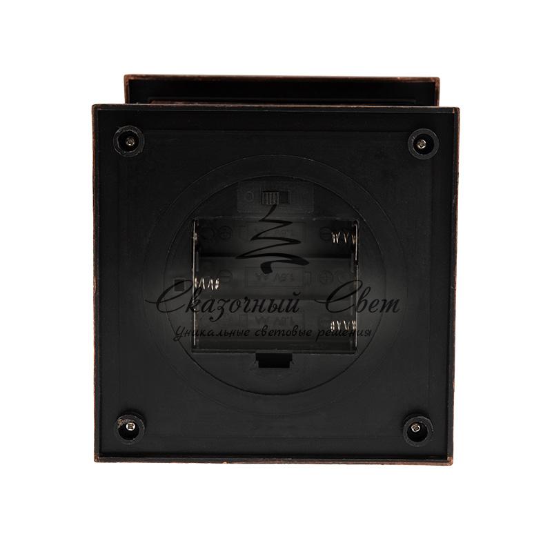 Светодиодный камин "Кантри" с эффектом живого огня 12х12х18,5 см, батарейки 3хАА (не в комплекте) - Image 10