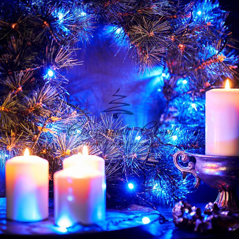 Гирлянда "Твинкл Лайт" 4 м, темно-зеленый ПВХ, 25 LED, цвет: Синий - Image 11