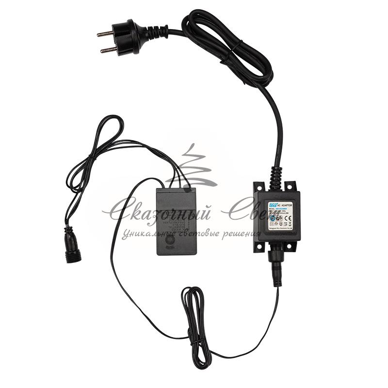 Гирлянда "LED ClipLight" 24V, 3 нити по 20 м, свечение с динамикой, цвет диодов Желтый - Image 11