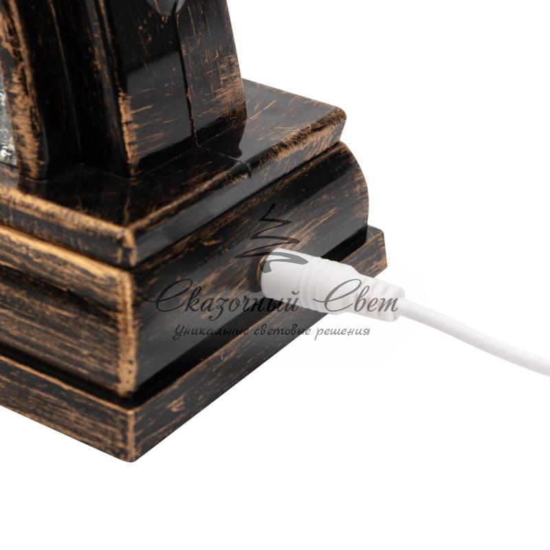 Декоративный светильник «Подсвечник» с эффектом снегопада NEON-NIGHT - Image 11