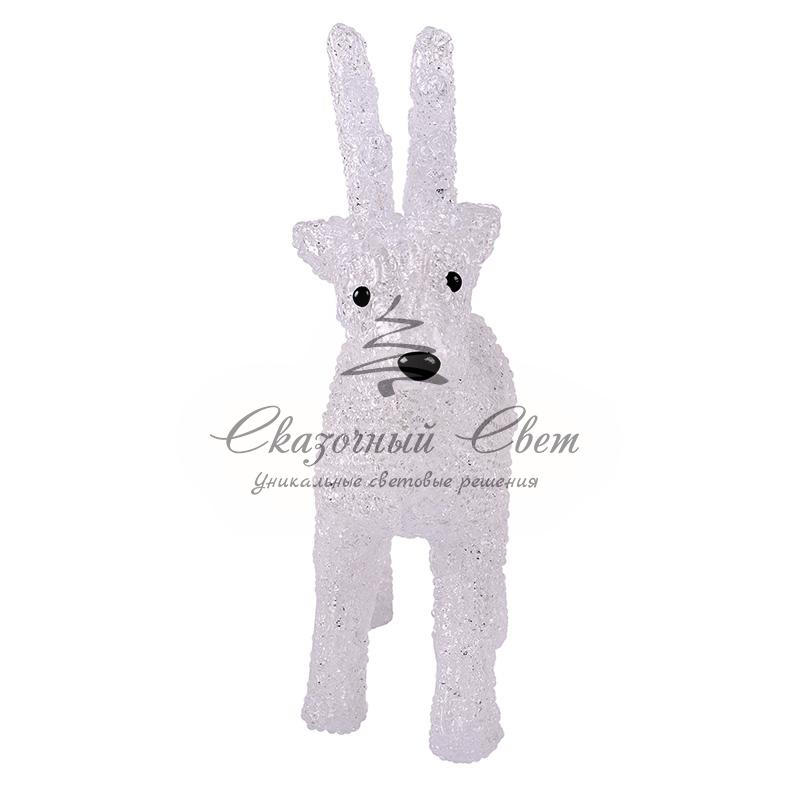Акриловая светодиодная фигура "Оленёнок" 30х14х35 см, 4,5 В, 3 батарейки AA (не входят в комплект), 40 светодиодов, NEON-NIGHT - Image 11