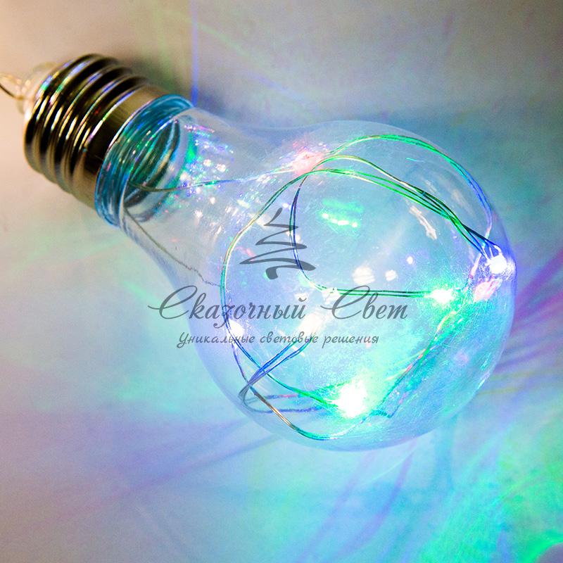 Гирлянда светодиодная "Ретро-лампы", 3 м, Мультиколор - Image 12