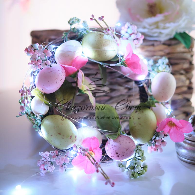 Гирлянда «Роса» 10 м, 100 LED, USB, белое свечение NEON-NIGHT - Image 12