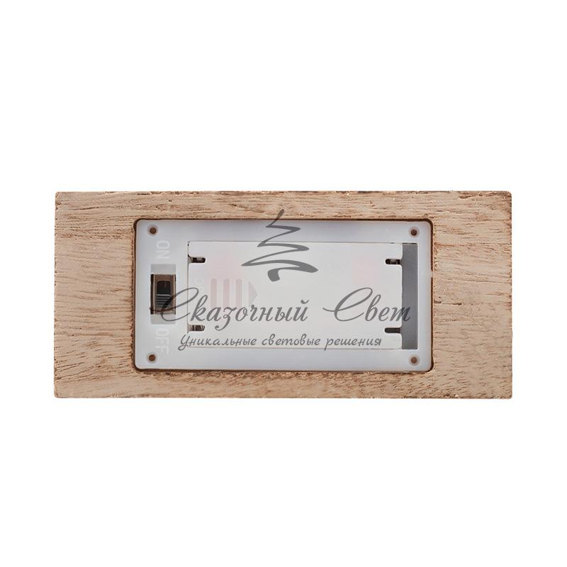 Деревянная фигурка с подсветкой «Рождественский олень» 11х5х47 см - Image 12