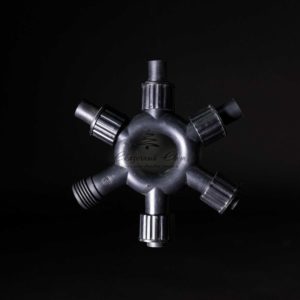 Разветвитель 5-ти Лучевой для Belt-Lite и Unibelt, Провод Черный ПВХ, IP54