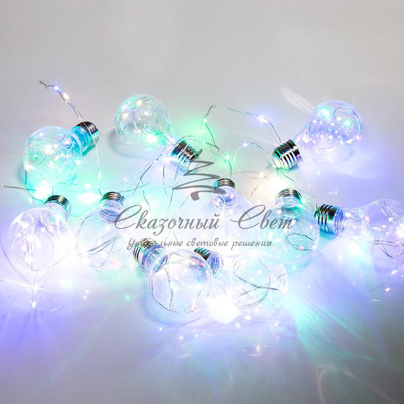 Гирлянда светодиодная "Ретро-лампы", 3 м, Мультиколор - Image 13