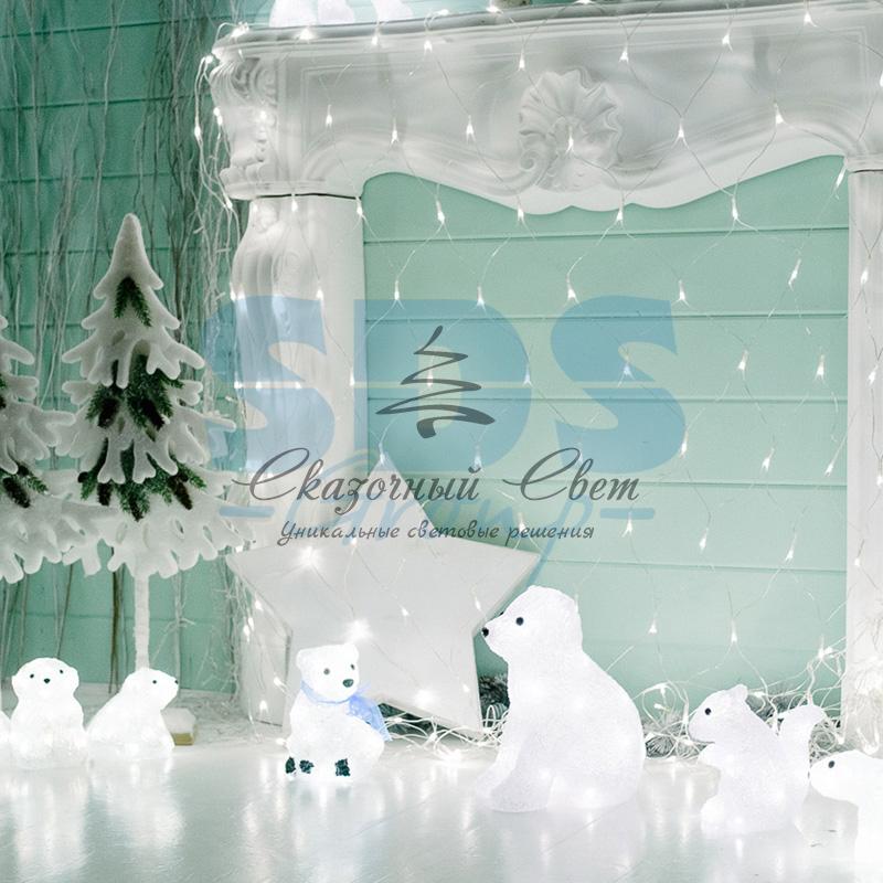 Акриловая светодиодная фигура "Медвежата" 3 шт, 20 см, 60 светодиодов, IP 20, понижающий трансформатор в комплекте, NEON-NIGHT - Image 13