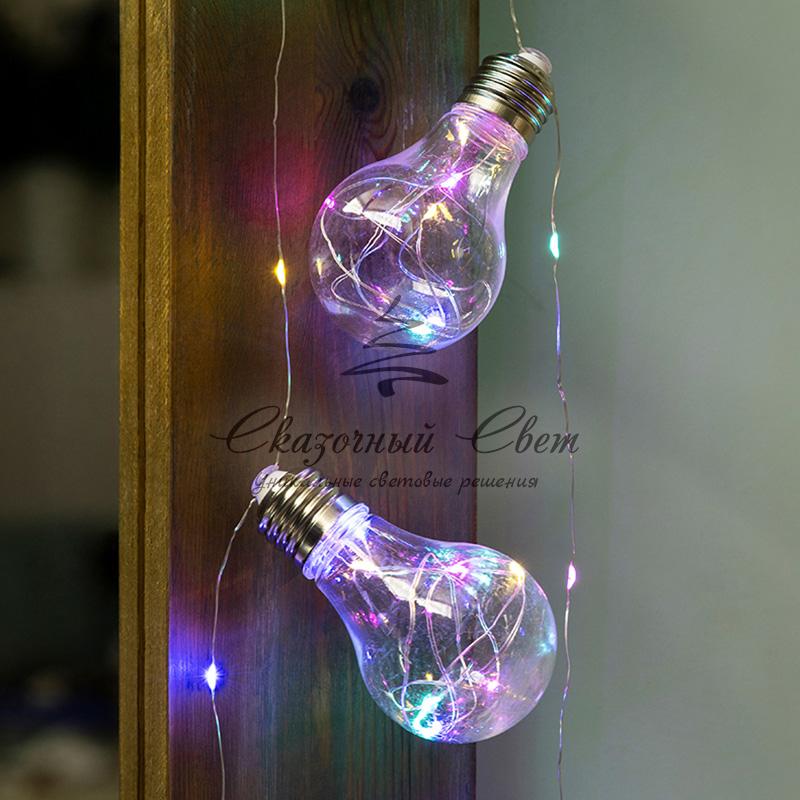 Гирлянда светодиодная "Ретро-лампы", 3 м, Мультиколор - Image 16