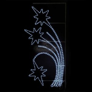 Светодиодная Консоль «Салют» 95 x 170 см, Белая, 220В