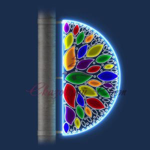 Консоль из поликарбоната Каледоскоп