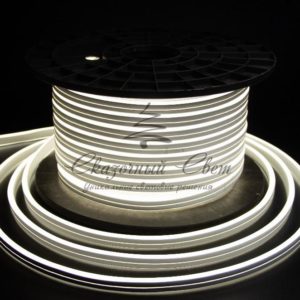 Светодиодный гибкий Неон, двусторонний, белый