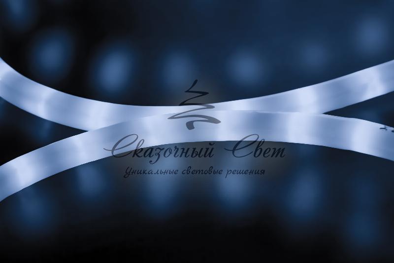 Светодиодный дюралайт, 2-х проводной, круглый, матовый, 13 мм, 2Вт, 220В, статика, белый - Image 2