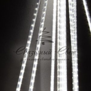 Комплект «Тающие сосульки» 10 шт., 10х0.8 м, белый