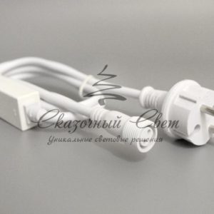 Блок питания 2А, универсальный, белый