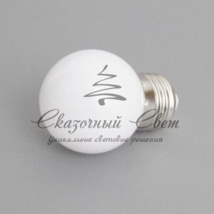 Светодиодная лампа для белт-лайт, 2 Вт, d=45 мм, теплая белая