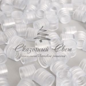 Заглушка для 2-х проводного дюралайта, 13 мм