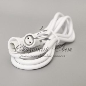 Удлинитель 2 м мама-папа, белый