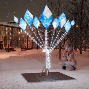 Светодиодная композиция из кристаллов