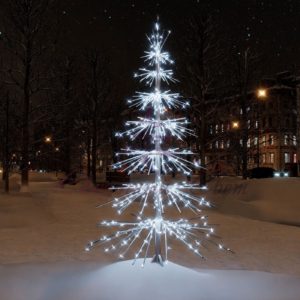 Новогодняя уличная ёлочка