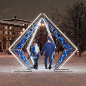 Светодиодная новогодняя арка