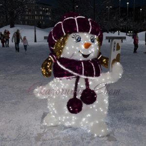 Снеговик «Фотограф»