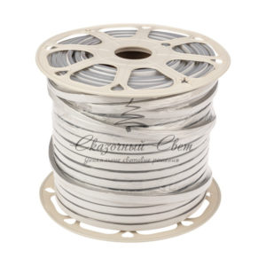 Гибкий неон SMD 8х16 мм, двухсторонний, желтый, 120 LED/м, бухта 100 м