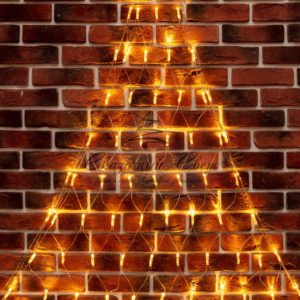 Гирлянда Сеть 2х2х1.5 м, свечение с динамикой, прозрачный ПВХ, 136 LED, 230 В, цвет свечения теплый белый