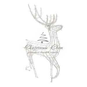 Фигура объемная Олень 115х195 см, 528 LED, IP65, цвет свечения теплый белый NEON-NIGHT