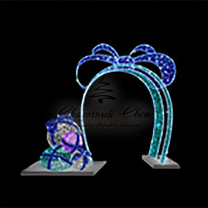 Декоративная арка Бант 400 см