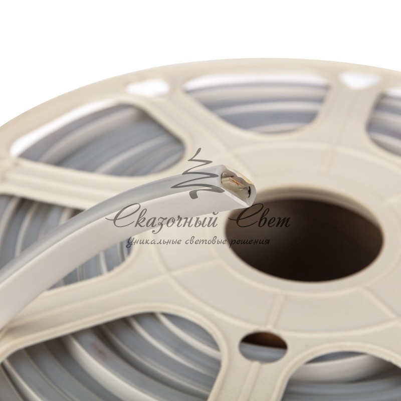 Гибкий неон SMD 8х16 мм, двухсторонний, желтый, 120 LED/м, бухта 100 м - Image 2