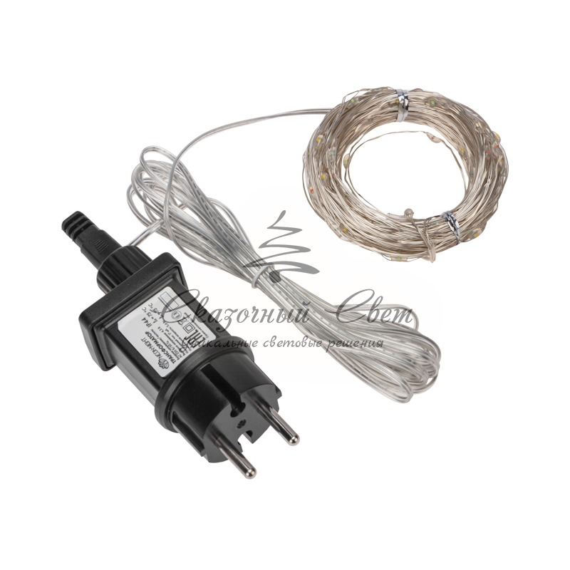 Гирлянда Роса с трансформатором 50 м, 500 LED, цвет свечения мультиколор NEON-NIGHT - Image 2