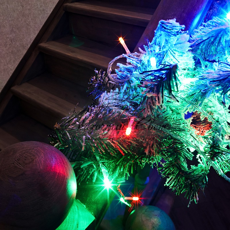 Гирлянда Твинкл-Лайт 20 м, прозрачный ПВХ, 160 LED, цвет мультиколор - Image 3