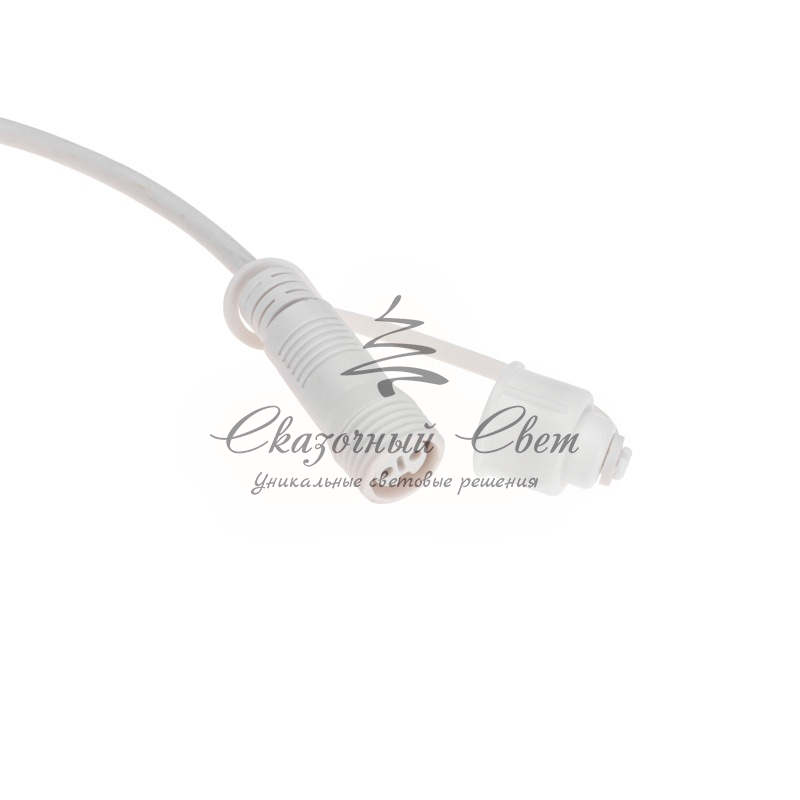Белт-Лайт 20м, белый каучук, шаг 50см, 40 подвесных патронов, IP44 - Image 4
