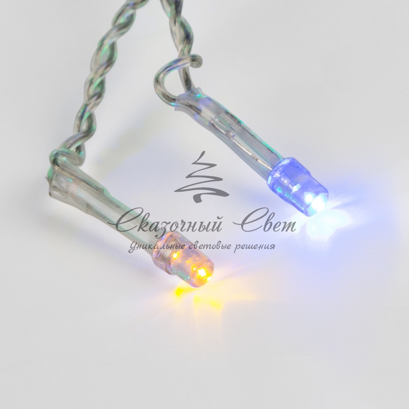 Гирлянда Твинкл-Лайт 20 м, прозрачный ПВХ, 160 LED, цвет мультиколор - Image 5