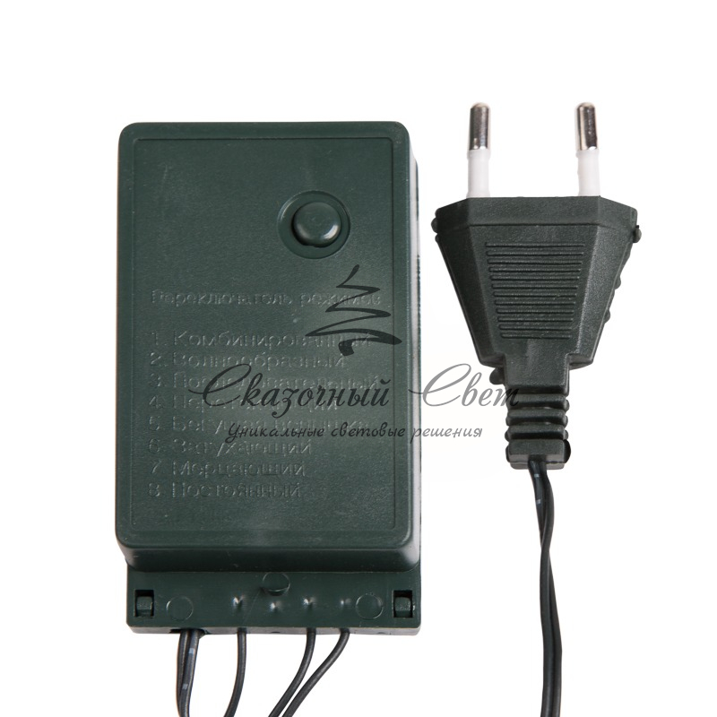 Гирлянда светодиодная универсальная 200 LED Теплый белый 20 метров, с контроллером - Image 9