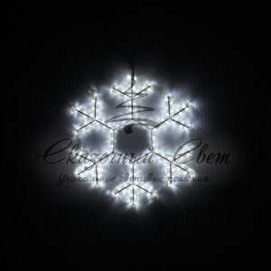 Снежинка «MAIN», 50 см, 220В, БЕЛЫЙ